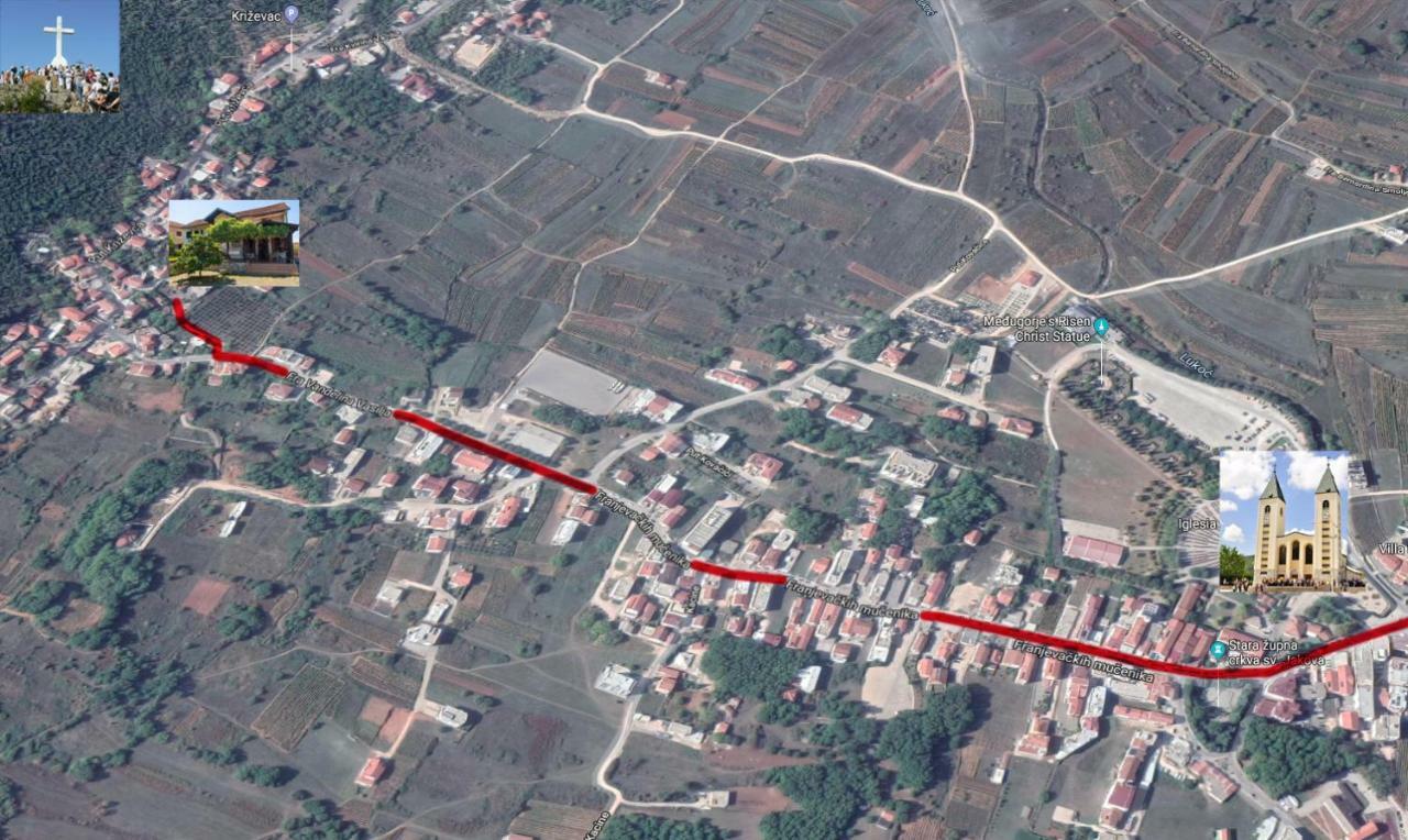 Pansion Ruzic Hotel Medjugorje Ngoại thất bức ảnh